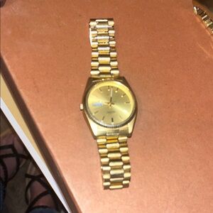 Vintage Seiko Gold Watch 7n1273